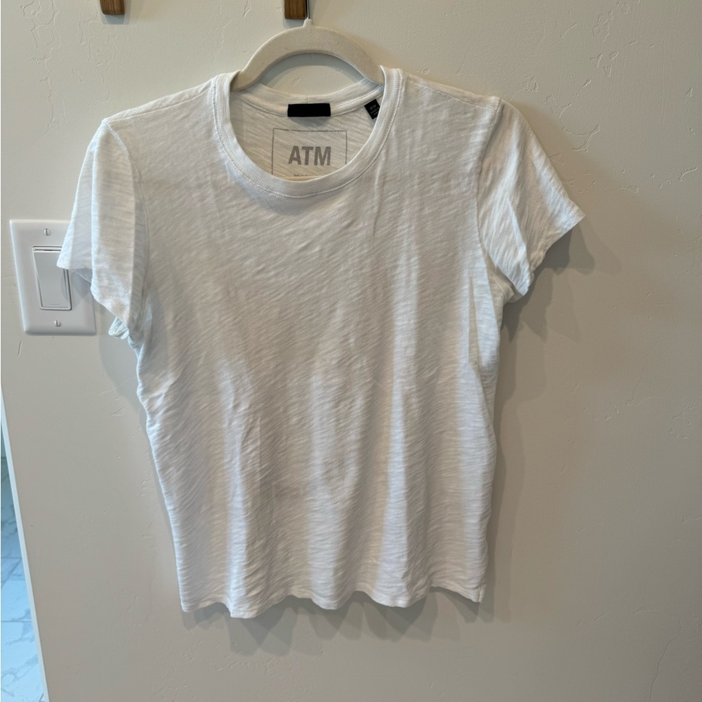 ATM white tee shirt